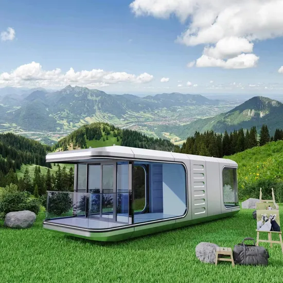 Smart Space Capsule House for Rural Tourism